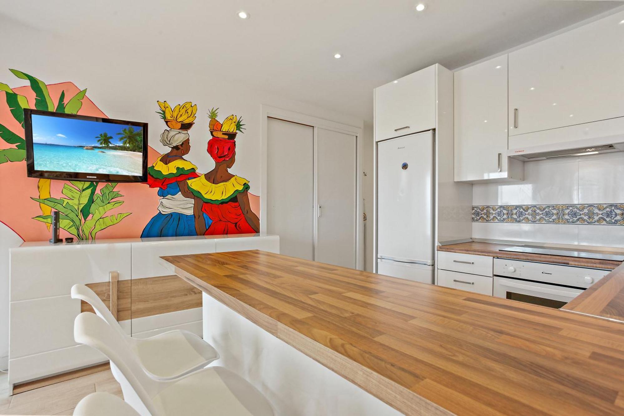 1 Bedroom Giuly Sea Views In Los Cristianos Los Cristianos  Dış mekan fotoğraf